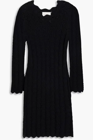 Loulou Studio Ditu crocheted cotton mini dress