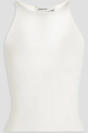 Simkhai Ribbed-knit top