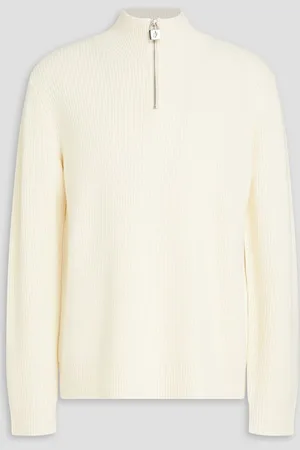 J.W.Anderson Ribbed wool sweater - White
