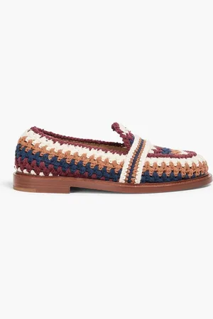 Chloé Crocheted loafers