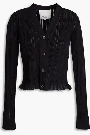 3.1 Phillip Lim Ribbed cotton-blend cardigan
