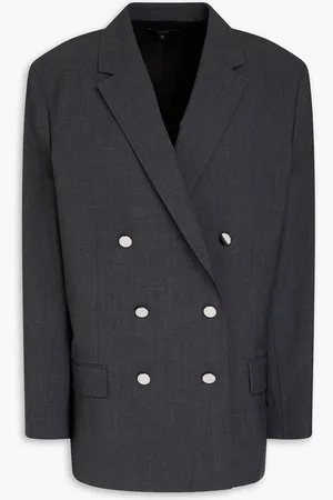 THEORY Wool-blend blazer - Gray