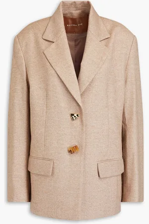 REJINA PYO Wool-blend felt blazer - Neutral