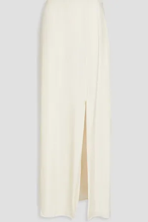 RAG&BONE Ilana silk-blend twill maxi skirt - White