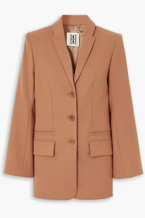 By Malene Birger Porter twill blazer - Brown