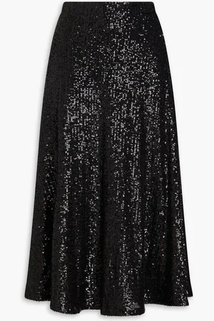 Claudie Pierlot Sequined tulle midi skirt