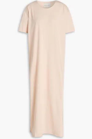 Loulou Studio Arue Pima cotton-jersey midi dress - Pink