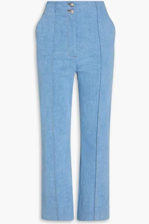 VERONICA BEARD Kean high-rise bootcut jeans - Blue