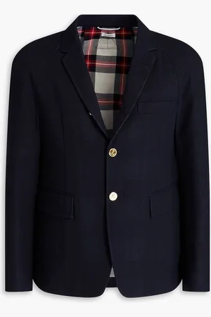 Thom Browne Crepe blazer - Blue