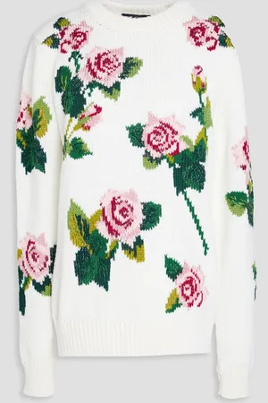 Dolce & Gabbana Intarsia-knit wool-blend sweater