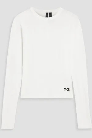 Y-3 Logo-print cotton-jersey top