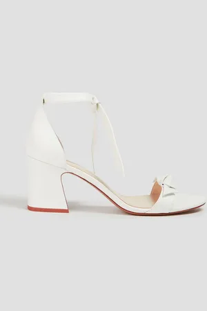 ALEXANDRE BIRMAN Clarita Curve 60 bow-detailed leather sandals