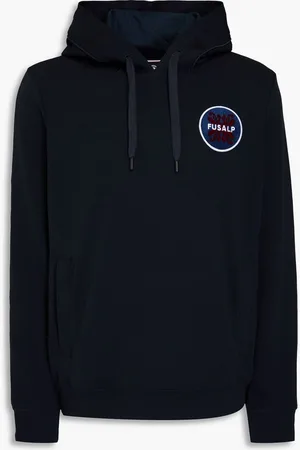 Fusalp Julian II embroidered fleece hoodie - Blue