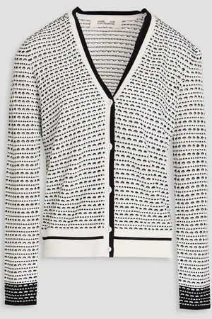 Diane von Furstenberg Josiah open-knit cardigan