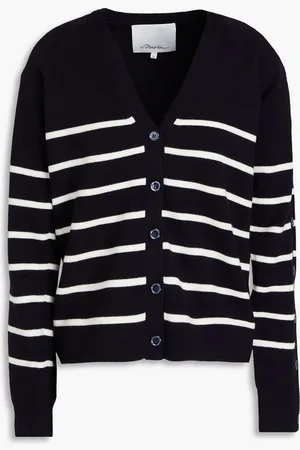 3.1 Phillip Lim Striped wool cardigan - Blue