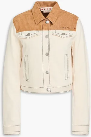 Marni Two-tone denim jacket - Neutral