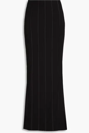 Retrofete Briar crepe maxi pencil skirt