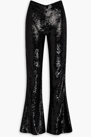 IRO Charlin sequined knitted flared pants