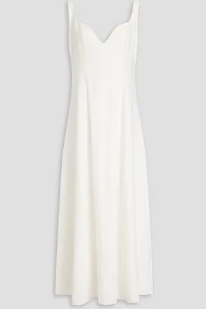Mara Hoffman Perdita hemp midi dress - White