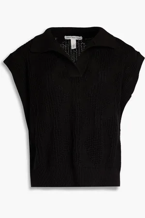 AUTUMN CASHMERE Ribbed cotton vest