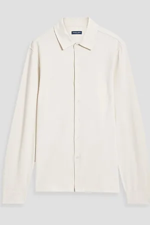 Frescobol Carioca Cotton-canvas shirt - White