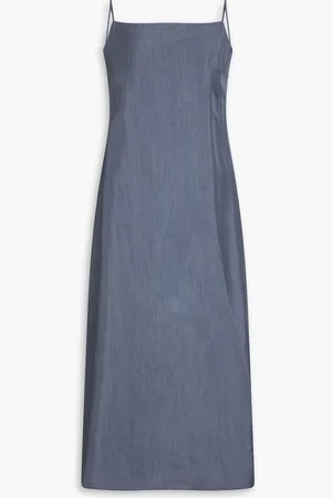 Rohe Woven midi slip dress - Gray