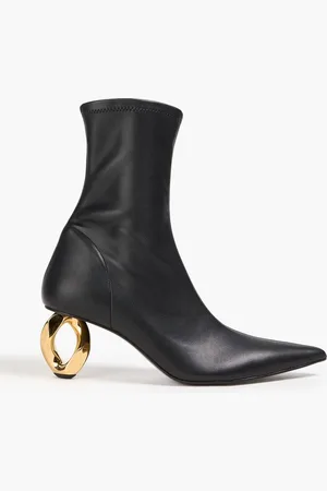 J.W.Anderson Chain faux leather ankle boots
