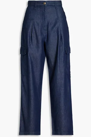 RAG&BONE Cassidy high-rise cargo jeans - Blue