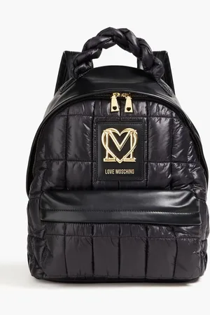 Moschino Quilted shell backpack