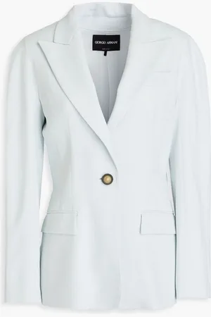 Giorgio Armani Crepe blazer - Blue