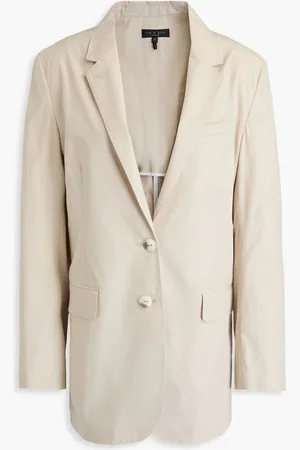 RAG&BONE Odessa cotton-poplin blazer - Neutral