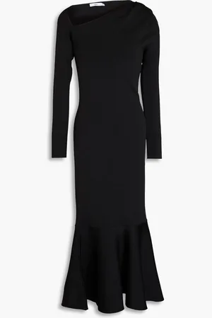 Safiyaa Annabel cutout ponte midi dress
