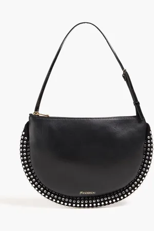 J.W.Anderson Bumper-Moon crystal-embellished leather shoulder bag