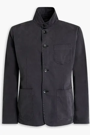 RAG&BONE Prospect stretch-cotton twill blazer - Gray