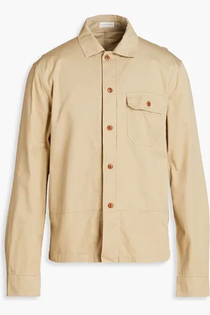 SLOWEAR Glanshirt cotton-twill shirt - Neutral