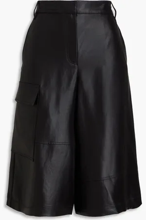 tibi Satin cargo shorts