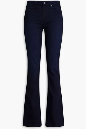 Paige Manhattan mid-rise bootcut jeans - Blue