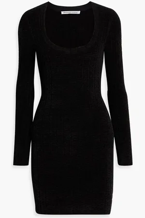 Alexander Wang Terry-jacquard mini dress