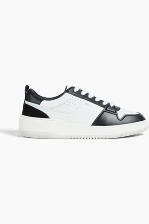 Salvatore Ferragamo Dennis two-tone leather sneakers
