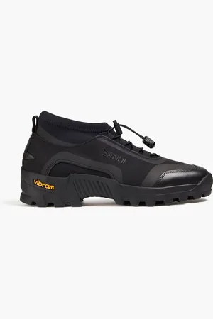 Ganni Canvas and neoprene sneakers