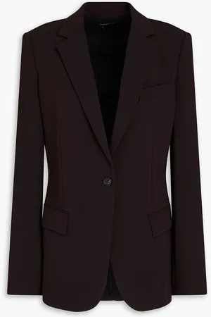 THEORY Crepe blazer - Brown