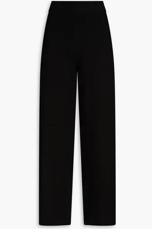 Maje Knitted wide-leg pants
