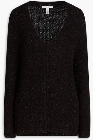 AUTUMN CASHMERE Donegal knitted sweater