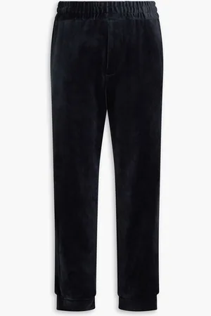 Emporio Armani Velour sweatpants