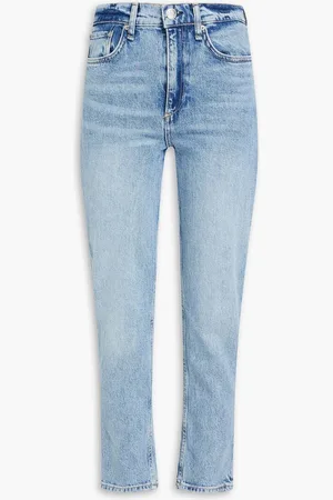 RAG&BONE Porter high-rise straight-leg jeans - Blue