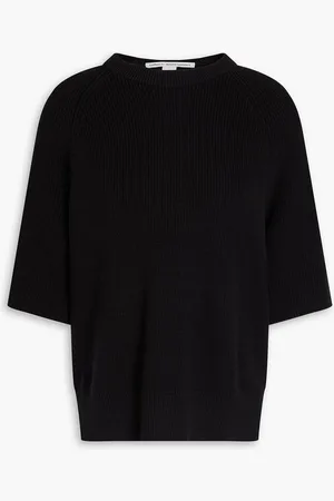 AUTUMN CASHMERE Ribbed cotton sweater