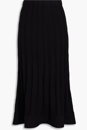 3.1 Phillip Lim Ribbed wool and cotton-blend midi skirt