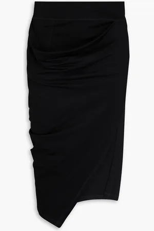 J.W.Anderson Asymmetric draped jersey skirt