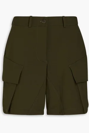 J.W.Anderson Wool-blend shorts - Green