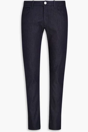 Giorgio Armani Slim-fit denim jeans - Blue